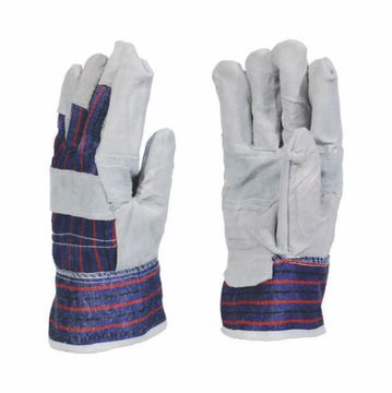 CANDY STRIPE CHROME LEATHER GLOVES