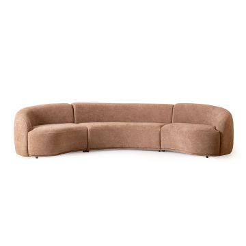 Natane curved sofa