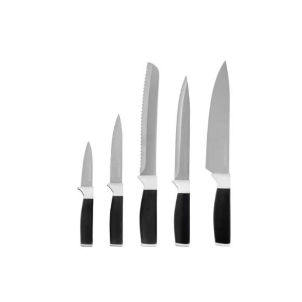 Castalware  - Knife Set of 5 Kitchen Knives for Cooking - Stainless Steel