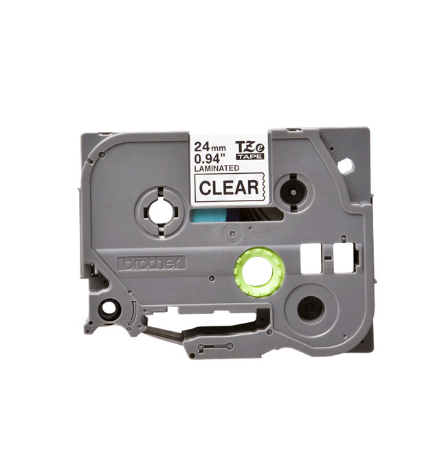 Brother TZE-151 Compatible Label Tape (Black on Clear) 24mm*8m