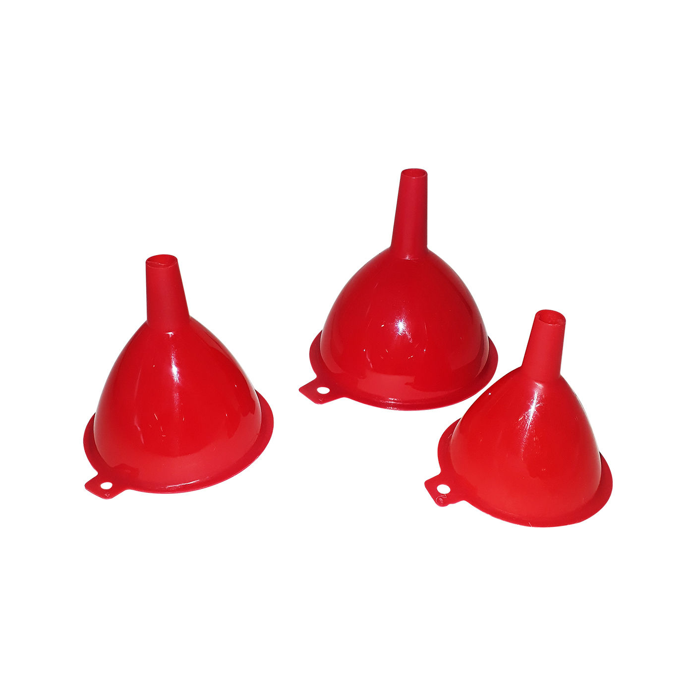 Funnel Set - Plastic - 3/pkt - Size 80, 90 and 100mm  - 2 Pack