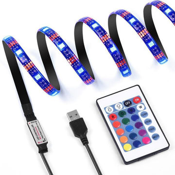 Multicolour TV LED Strip Light with Remote - Set of 1