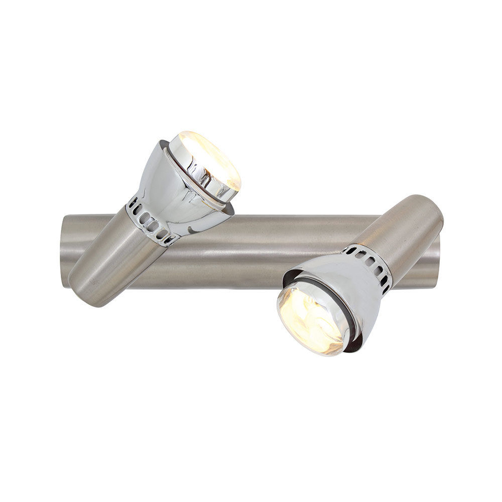 Zap - 2 Lights - Spot Light - Satin Chrome