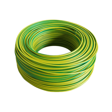 2.5MM General Purpose Green/Yellow (100M)