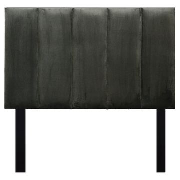 Taylor Headboard - Dark Dark Grey Velvet - Double