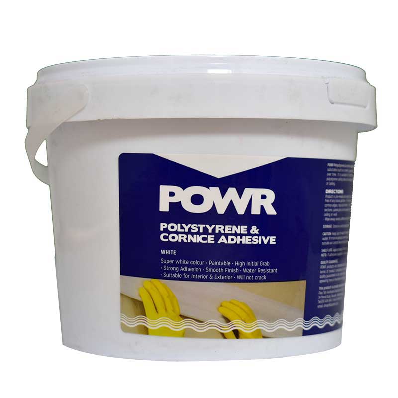 POWR Polystyrene Adhesive Bucket 1Kg