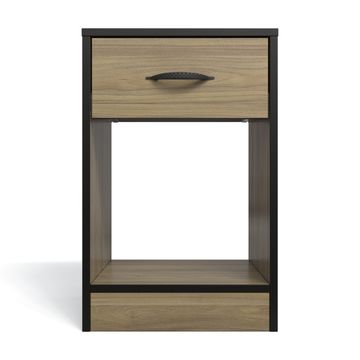 Price Cut - Essential One Drawer Bedside Table - Swiss Elm