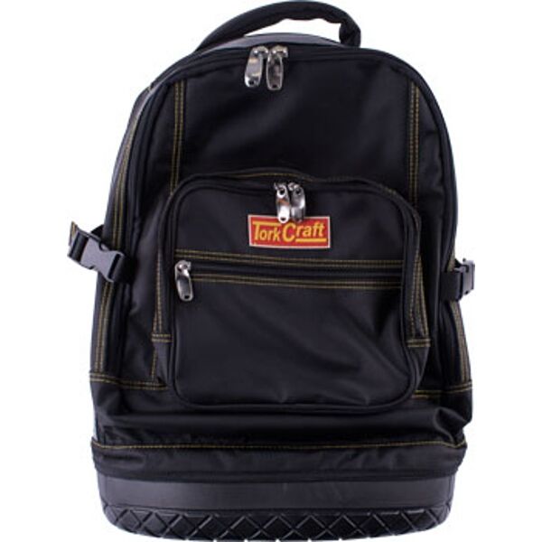 Tool Backpack Black With Rubber Base 65 X 20 X 40Cm Tork Craft