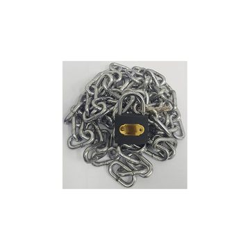 Galvanised Chain 4mm X 2m with Padlock 32mm