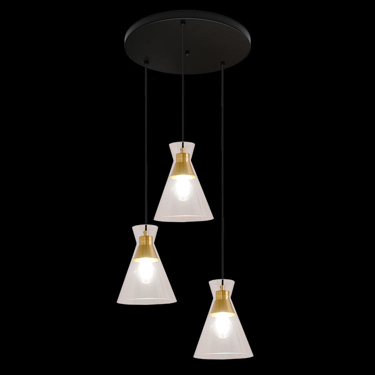 230v 40W E27 Cleopatra Glass Pendant