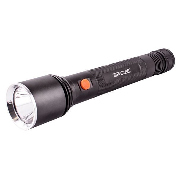 Torch Led Alum. 500Lm Blk Use 3X D-Cell Batteries Tork Craft Flash Lig