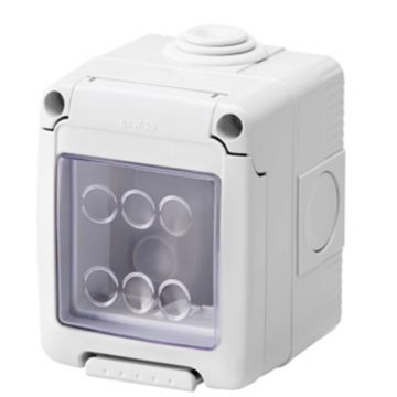 2 Gang Horizontal Enclosure IP55