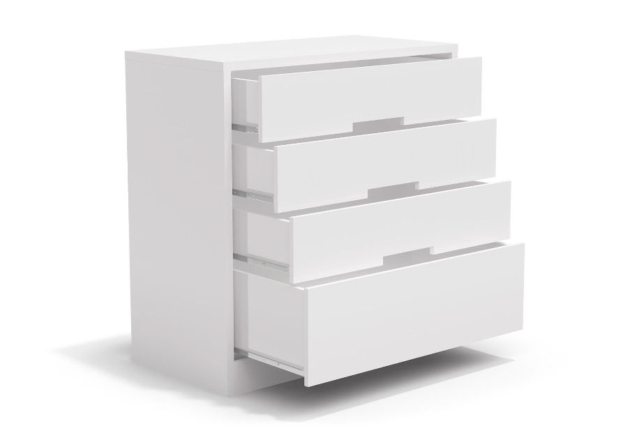 Castillo Chest Of 4 Drawers -White
