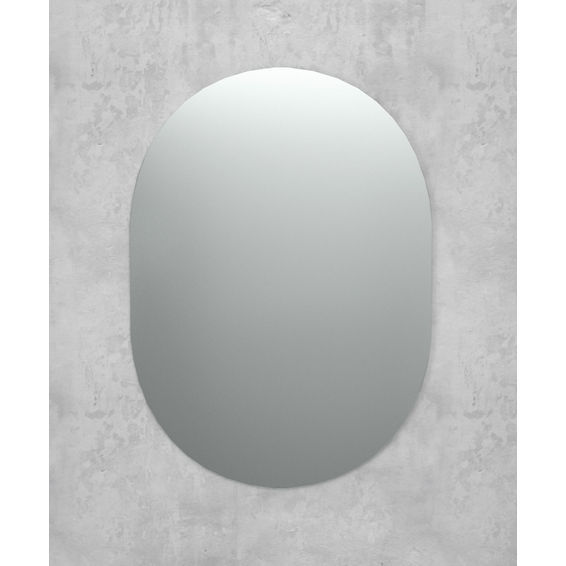 Frameless Pill Mirror W50cmxD0.4cmxH70cm