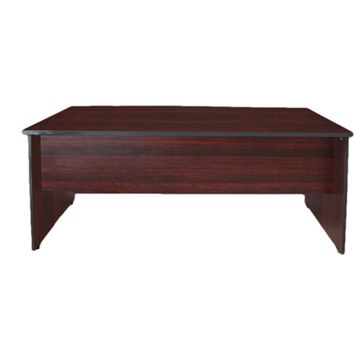 MaqelepoFurn - Operator's Mahogany Finish Office Desk Shell