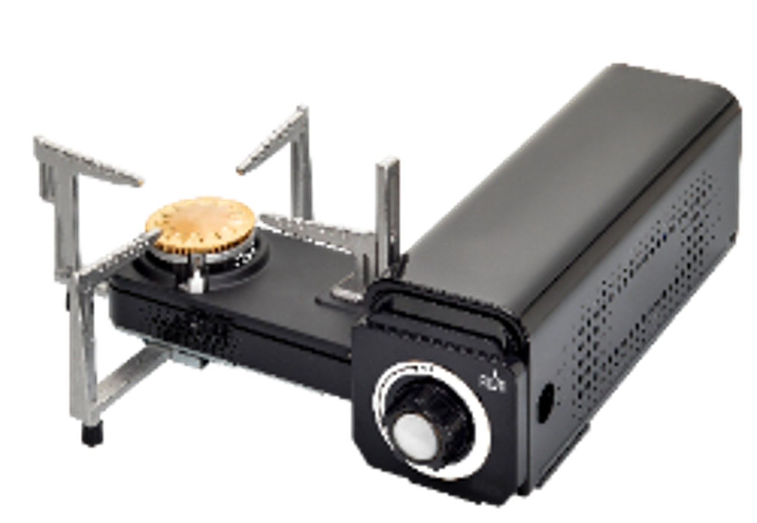 ALVA - BUTANE CANISTER MINI FOLD-UP STOVE + CARRY CASE
