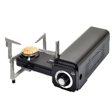 ALVA - BUTANE CANISTER MINI FOLD-UP STOVE + CARRY CASE