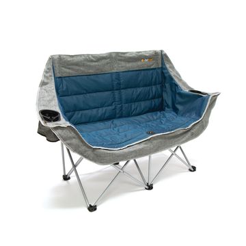 OZtrail Galaxy 2 Seater Sofa Camp Chair With Arms 240kg