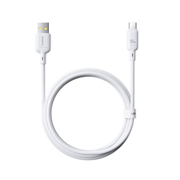 Baseus Silky Series Charging Cable USB to Type C 100W 1m - Moon White