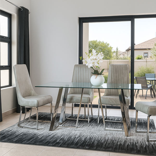 KC FURN - Amanda 6 Seater Dining Set