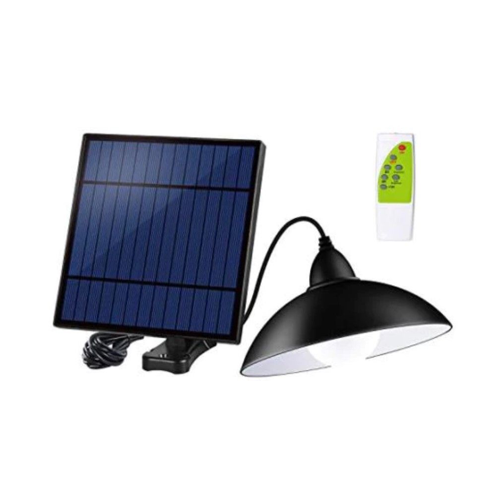 Solarfirst 6W Solar Round Indoor Light with Remote Control
