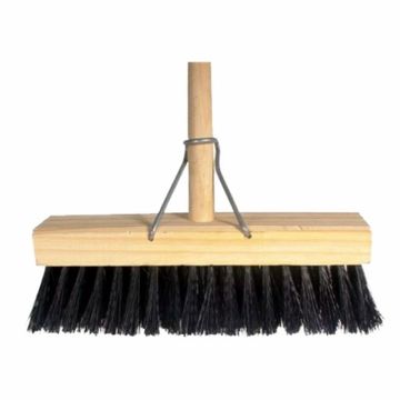 Home Hub 380mm Hard Bristle Platform Broom