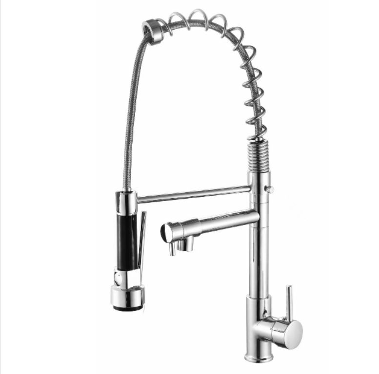 S/STEEL KITCHEN MIXER - CHROME - 109