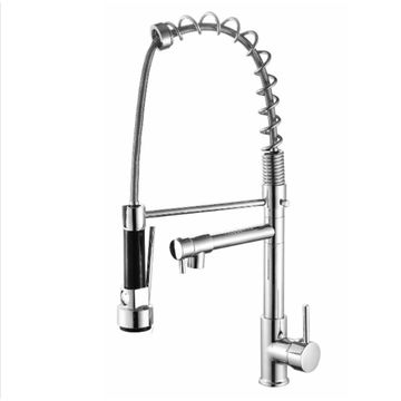 S/STEEL KITCHEN MIXER - CHROME - 109