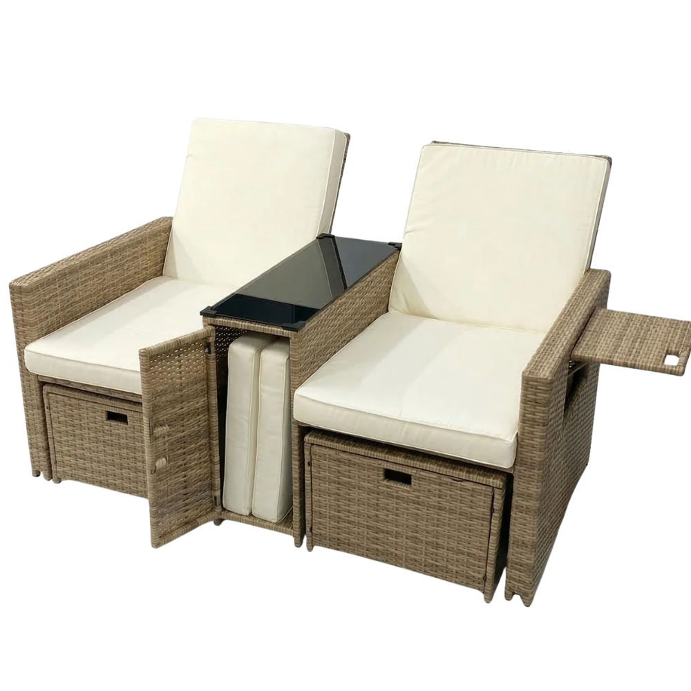 Zanzibar 5pc Patio Set - Finery