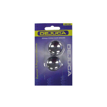 Dejuca - Concave Knobs - Cp - 32mm - 2/Card - 10 Pack