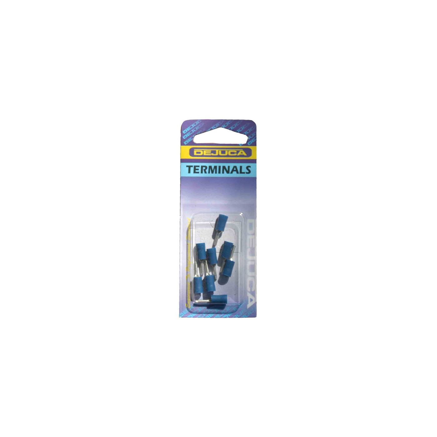 Dejuca - Terminal - Blue - Pin - 10mm - 8/Card - 2 Pack