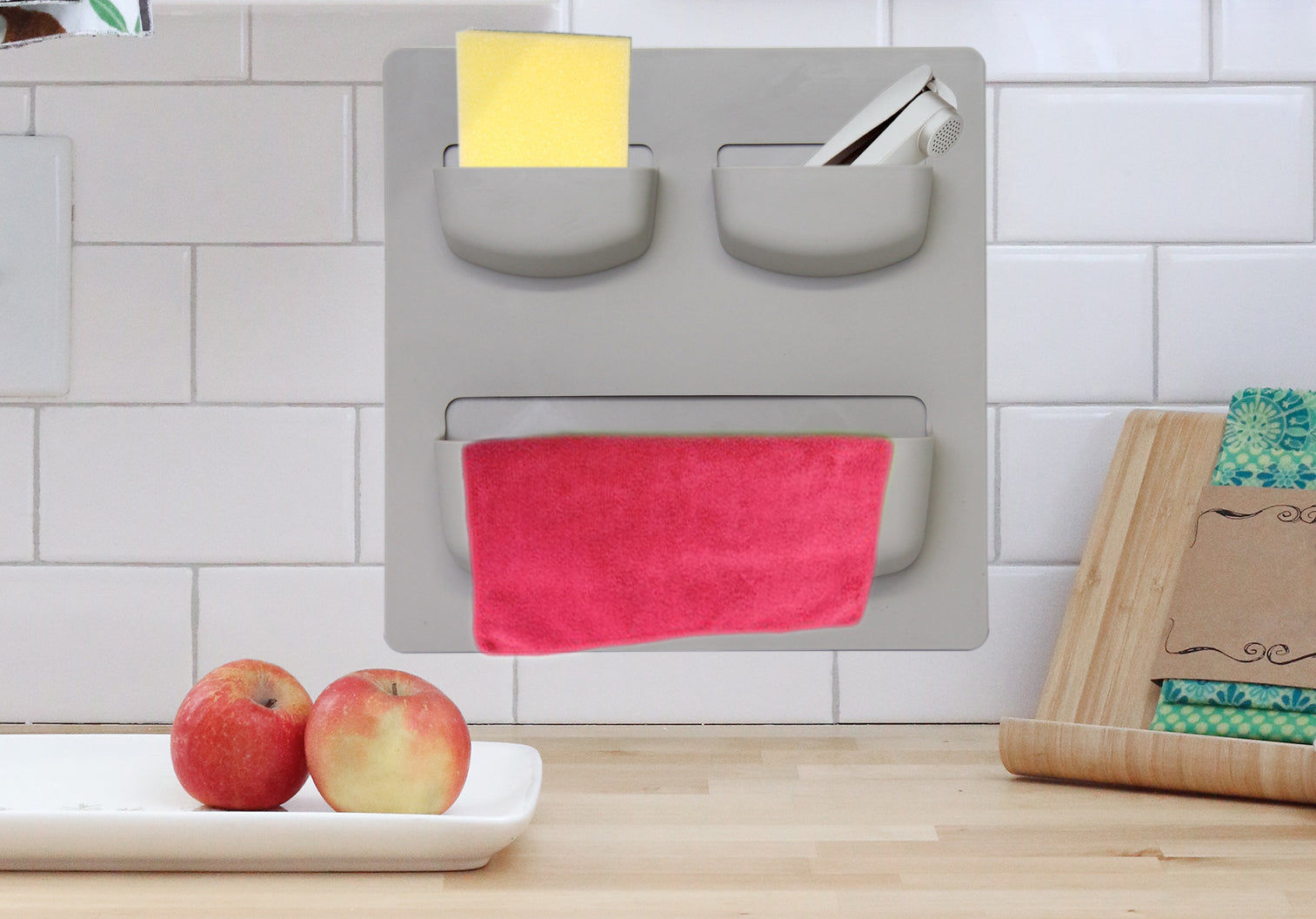 Fine Living - Multi Use Compartment Organiser- Stone Grey
