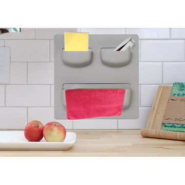 Fine Living - Multi Use Compartment Organiser- Stone Grey