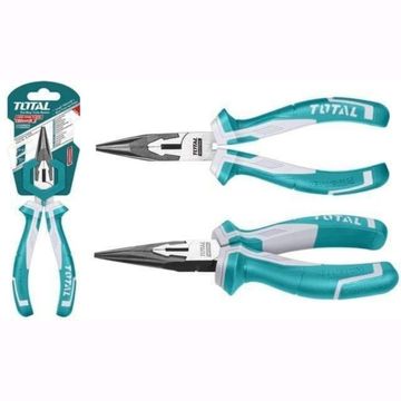 Total Long Nose Pliers 6"/160Mm- 2 Pack