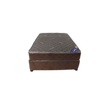 5 Star Spring Mattress With Base(Grey Top - Double Set)