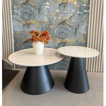 Cream Marble Coffee Table