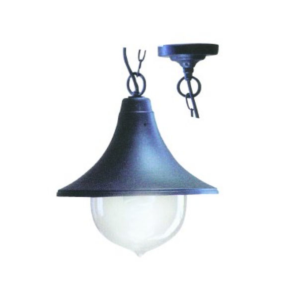Black Die  Cast Ceiling  Mount Light Fitting E27/100W IP44