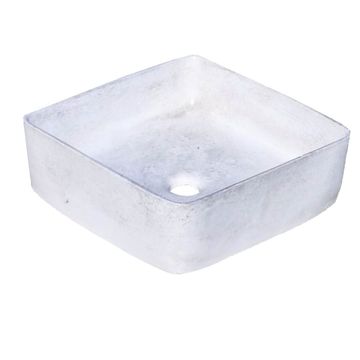 Ivory Cement Concrete Basin/Sink 36x36x12cm