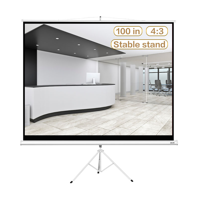 Deli 100inch Portable Projector Screen