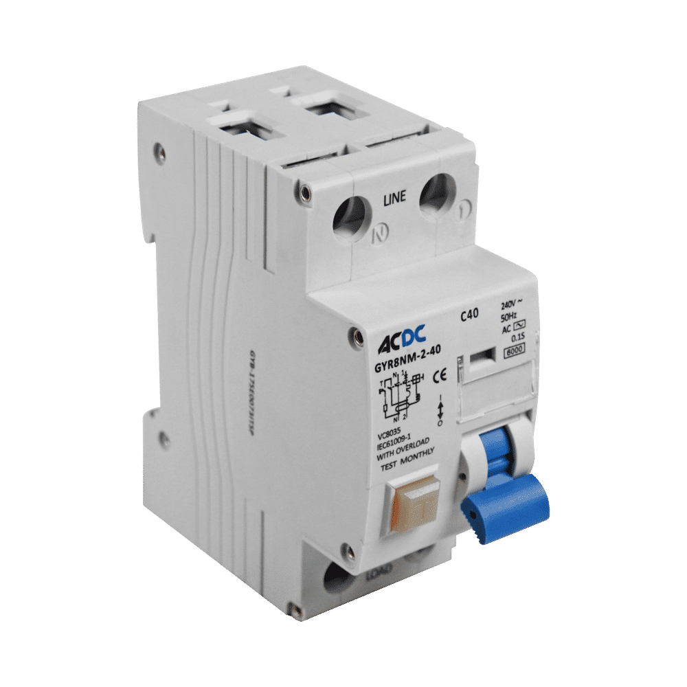 Earth Leakage Relay 2 Pole 40A Op