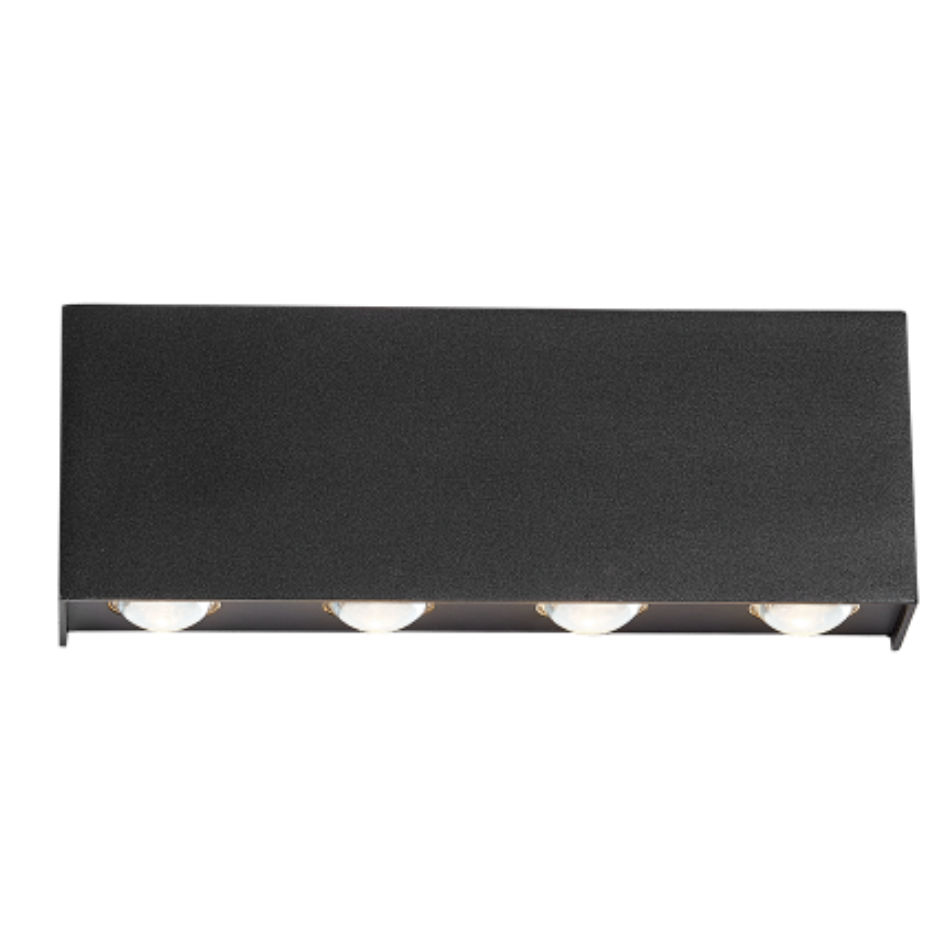 Aluminium LED Wall Bracket with Glass