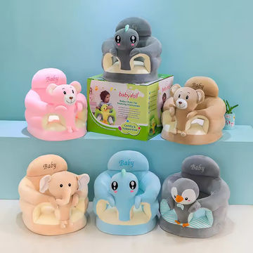 Baby Plush Cushion - Red