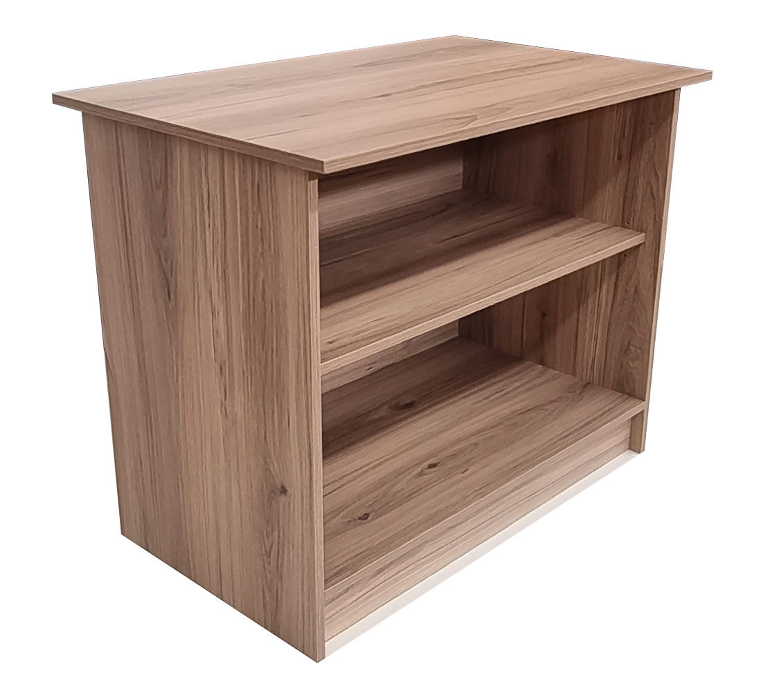 London 2 Shelf Cabinet 90cm - Sahara