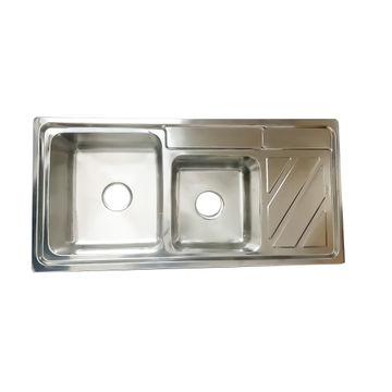Sillago Anfisa Double Bowl With Side Kitchen Sink