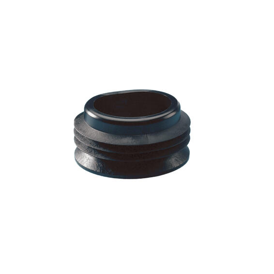 Black bung type flush pipe connector(vaal/betta)