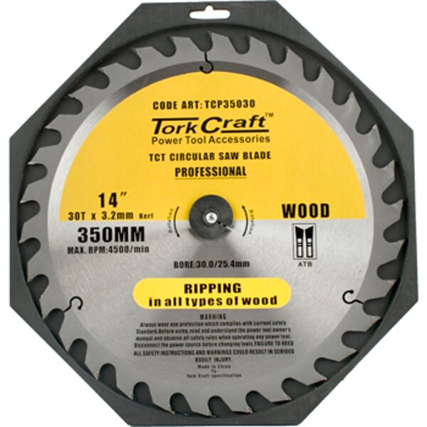 Blade Contractor 350 X 30T 30/1 Circular Saw Tct