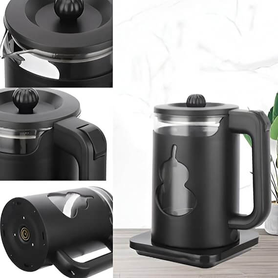 2.0L Electric Glass Kettle with 360° Rotational Base
