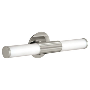 Eurolux - Bathroom - Palmera 2LT - Wall Light - Satin Chrome