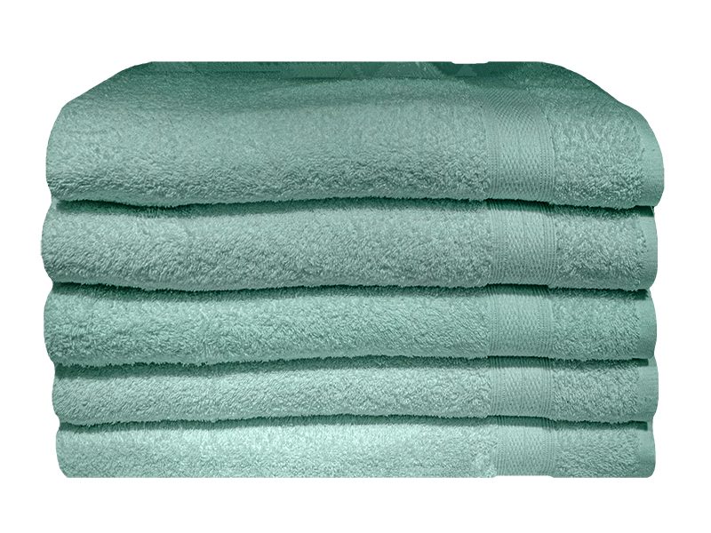Bunty's Plush 450GSM 90x150cms Bath Sheets-05 Pc Pack-Harbor Grey