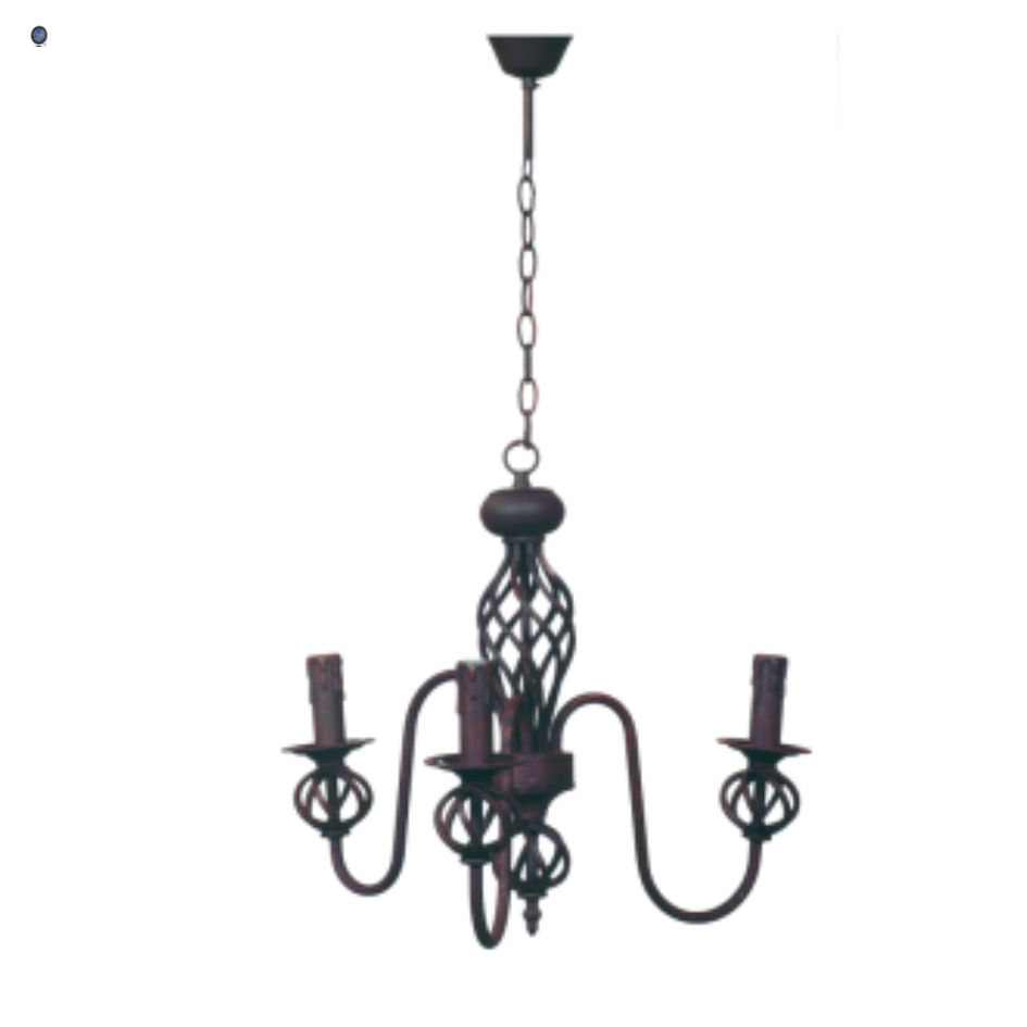 Wrought Iron Chandelier
